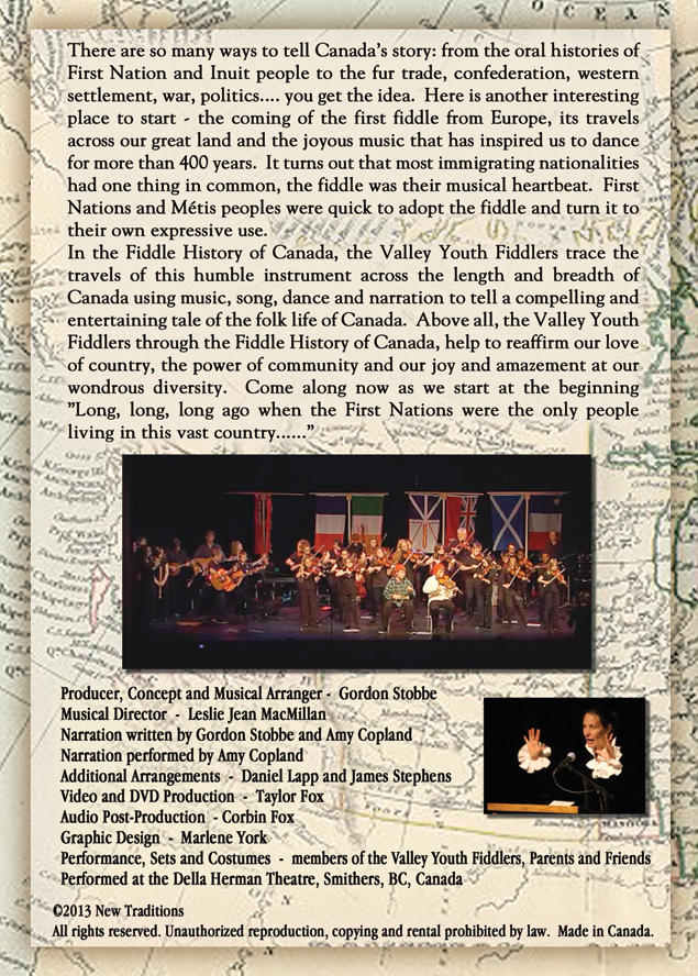 Fiddle History back cover